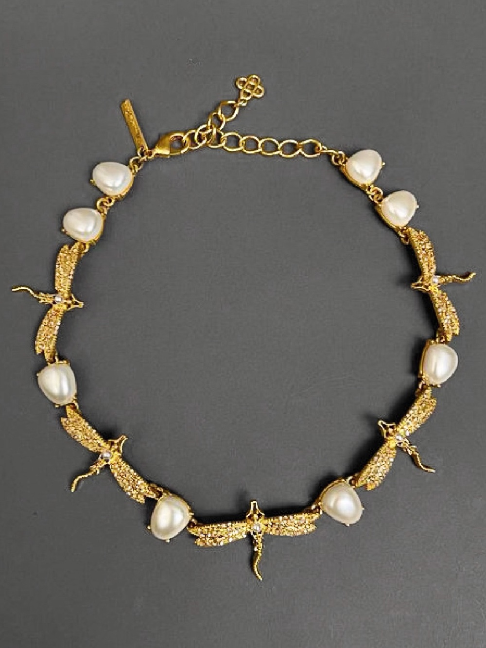 Oscar de la Renta Dragonfly Necklace